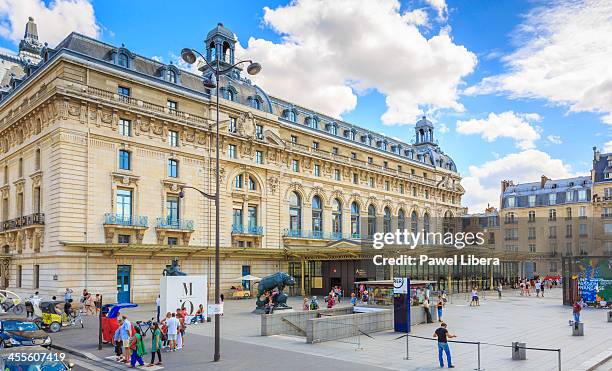 musee d'orsay, paris - musee dorsay stock pictures, royalty-free photos & images