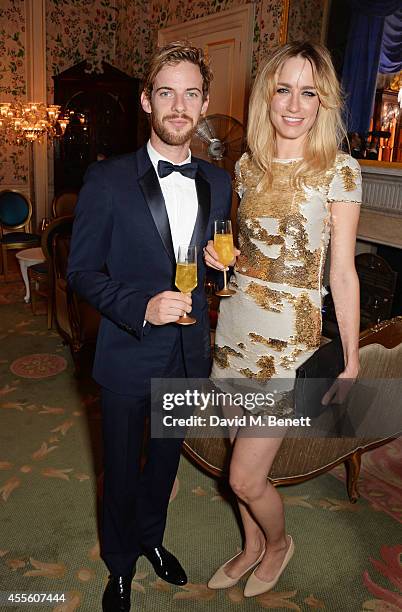 Luke Treadawy and Ruta Gedmintas attend JOHNNIE WALKER BLUE LABEL Presents SYMPHONY IN BLUE: A Journey To The Centre of The Glass on September 17,...