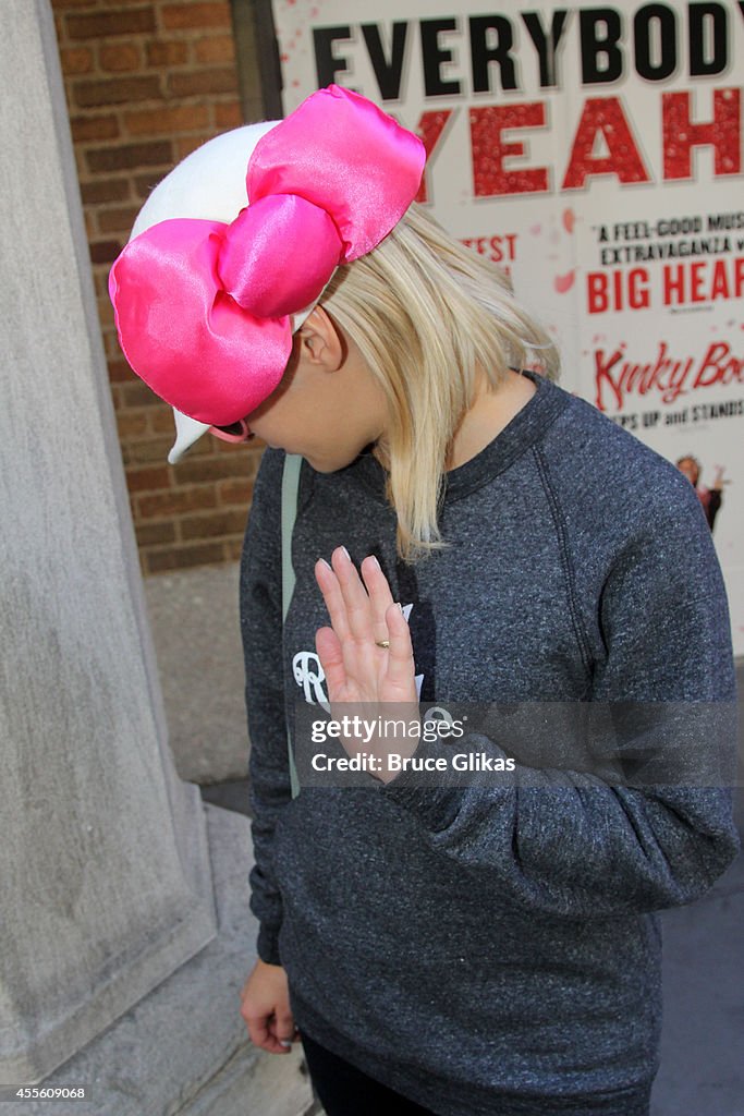 Hello Kitty Visits Broadway's "Kinky Boots"