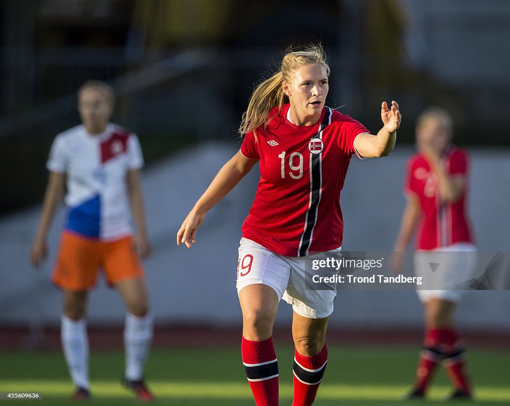 Norway v Netherlands - FIFA Women's World Cup Qualifier