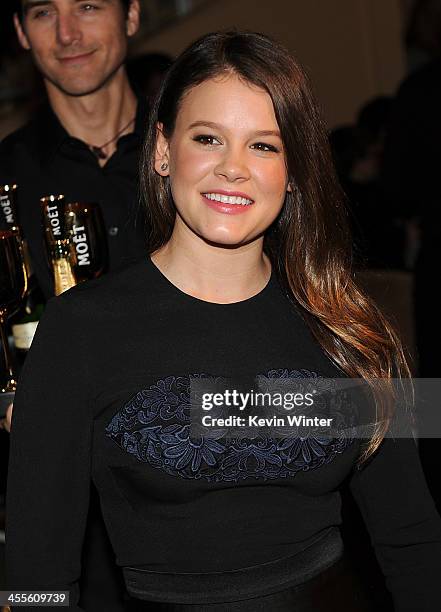 Miss Golden Globe 2014 Sosie Bacon attends the 71st Golden Globe Awards Nominations Announcement at The Beverly Hilton Hotel on December 12, 2013 in...