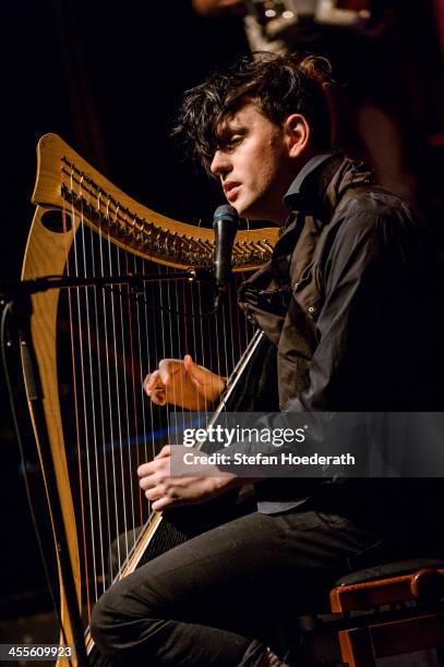 Patrick Wolf performs live during a concert at Babylon on December 12, 2013 in Berlin, Germany.