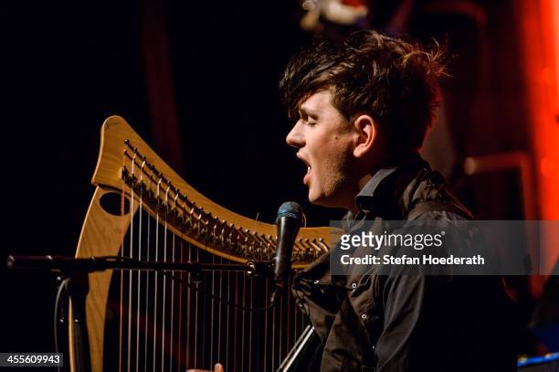 Patrick Wolf performs live during a concert at Babylon on December 12, 2013 in Berlin, Germany.