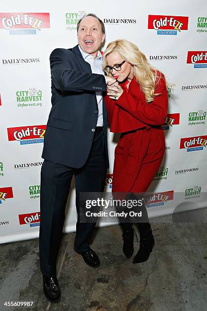 Chairman of the Board and Chief Executive Officer of ProPhase Labs, Ted Karkus and TV personality Jenny McCarthy attend the The 2013 Daily News...