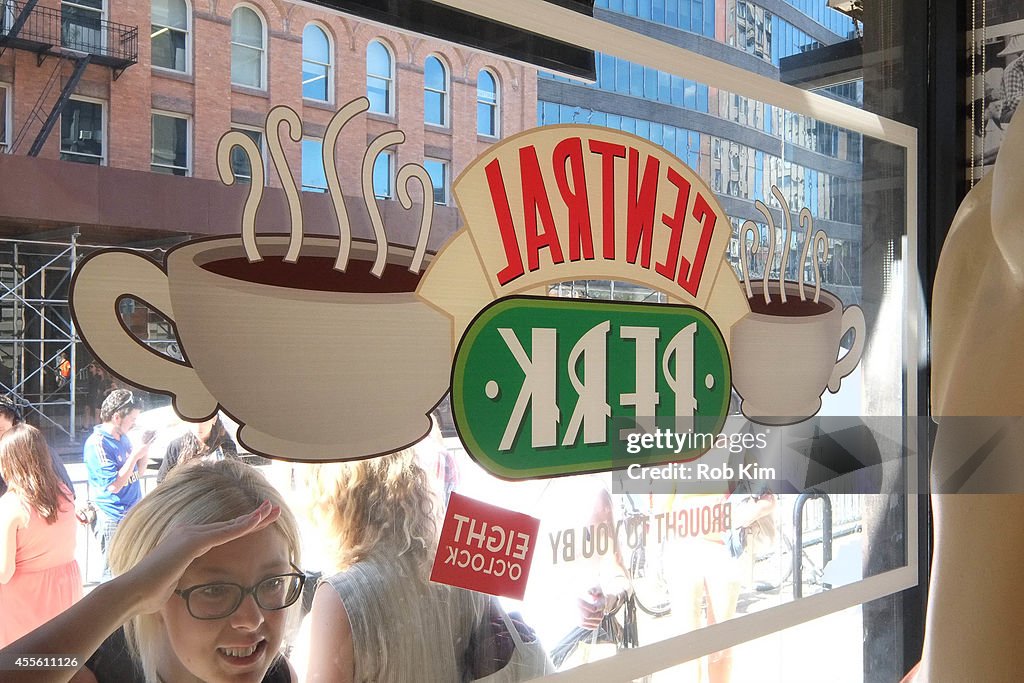 Fans Of Warner Bros. Television's Hit Comedy Friends Celebrate The 20th Anniversary Of The Series' Premiere At The Central Perk Pop-Up In Lower Manhattan, Open September 17 Through October 18, 2014