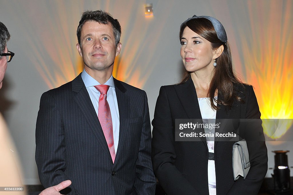 Crown Prince Frederik And Crown Princess Mary Of Denmark Official Visit To Canada - Day 1