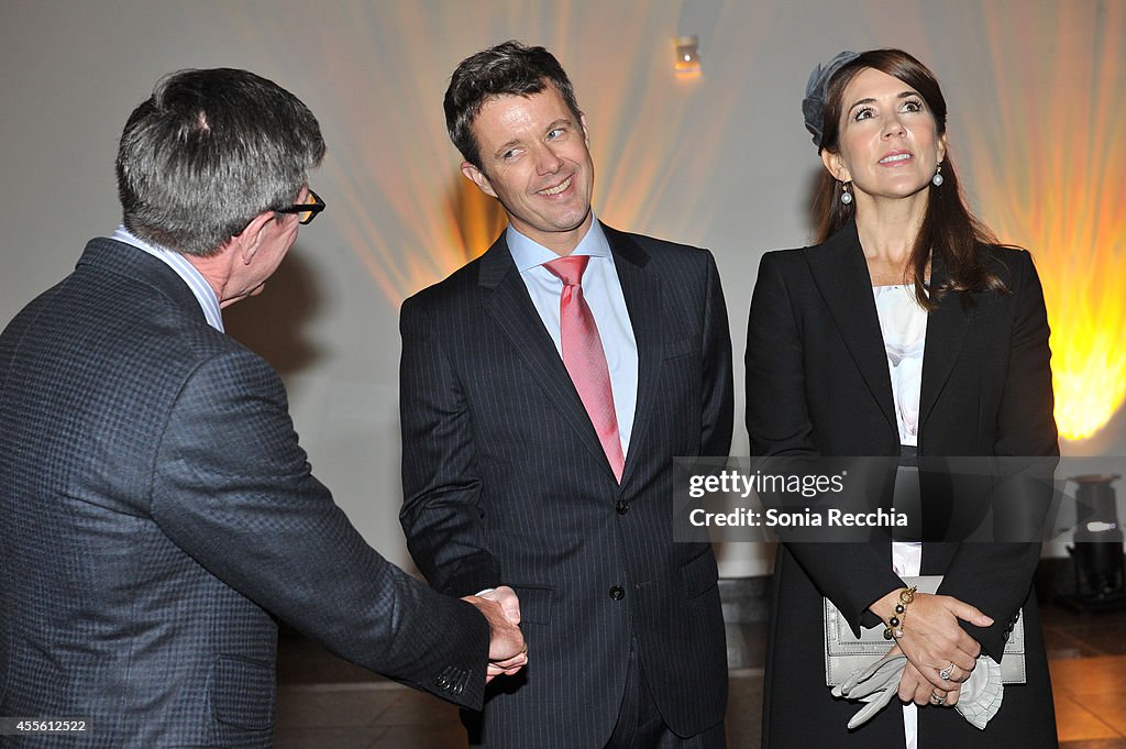 Crown Prince Frederik And Crown Princess Mary Of Denmark Official Visit To Canada - Day 1