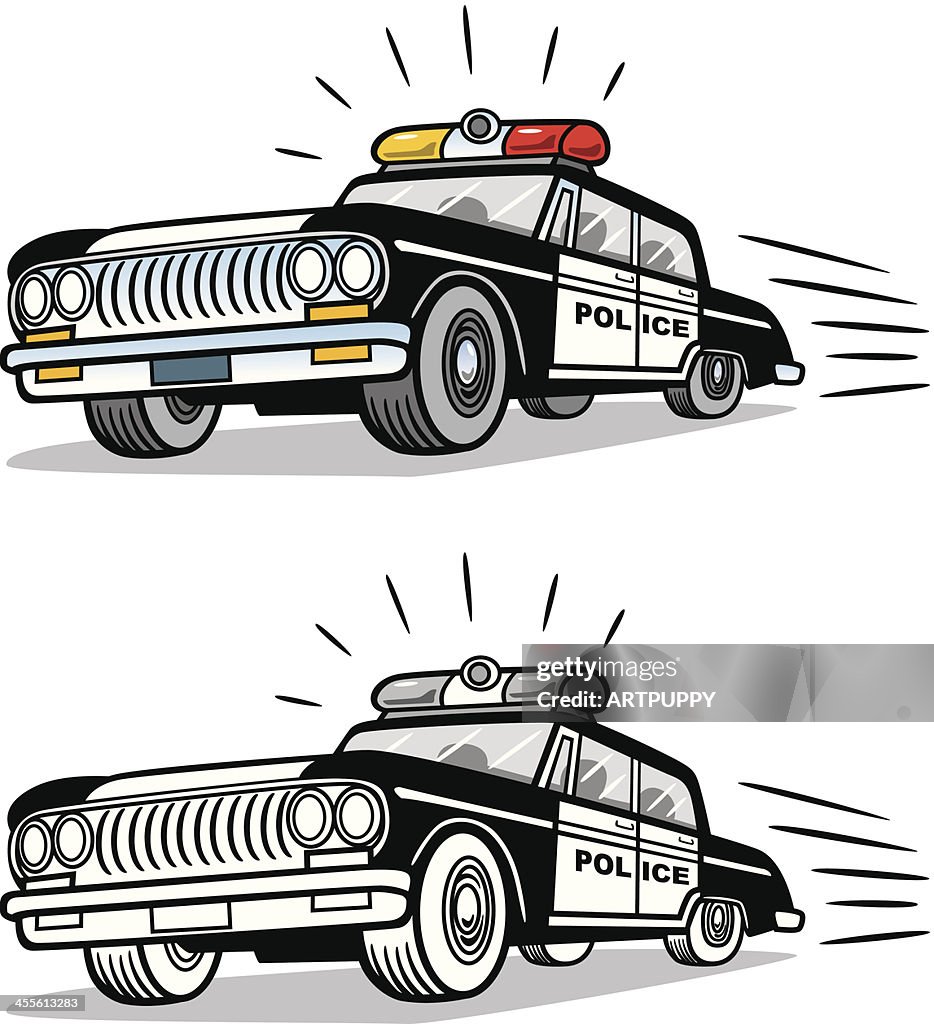 Vintage Police Car