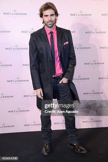 Spanish actor Angel Caballero attends the 'Rose Moon Night Party' at Casino de Madrid on September 17, 2014 in Madrid, Spain.