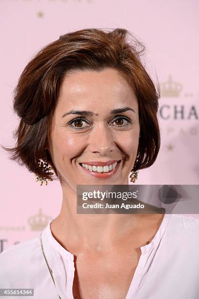 Spanish actress Fanny Gautier attends the 'Rose Moon Night Party' at Casino de Madrid on September 17, 2014 in Madrid, Spain.