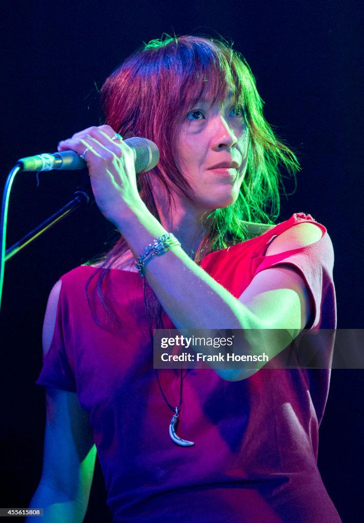 Blonde Redhead Perform In Berlin