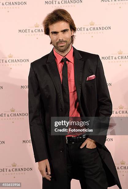 Angel Caballero attends the Moet & Chandon 'Rose Moon Night Party' at the Casino de Madrid on September 17, 2014 in Madrid, Spain.