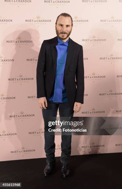 Ruben Ochandiano attends the Moet & Chandon 'Rose Moon Night Party' at the Casino de Madrid on September 17, 2014 in Madrid, Spain.