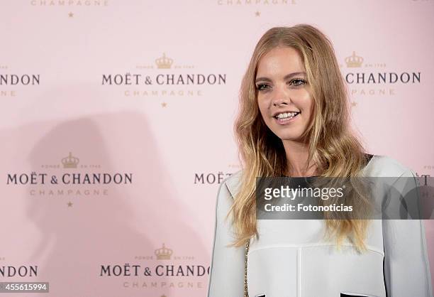 Laura Hayden attends the Moet & Chandon 'Rose Moon Night Party' at the Casino de Madrid on September 17, 2014 in Madrid, Spain.