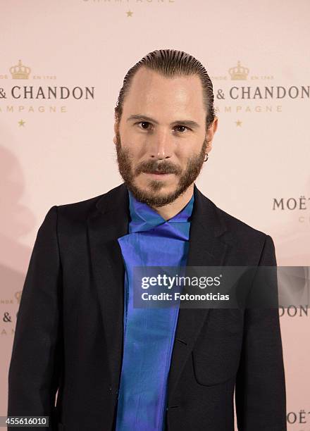 Ruben Ochandiano attends the Moet & Chandon 'Rose Moon Night Party' at the Casino de Madrid on September 17, 2014 in Madrid, Spain.