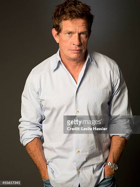 Actor Thomas Haden Church is photographed on April 19, 2013 in New York City.
