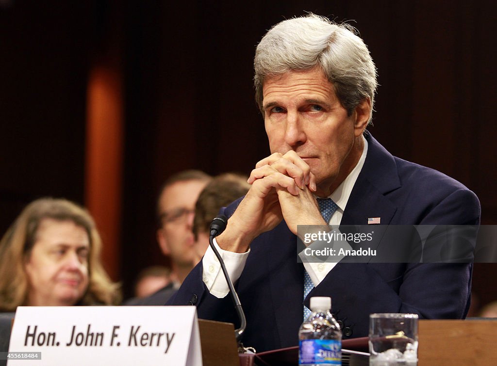 U.S. Secretary of State John Kerry testifies on ISIL Threat
