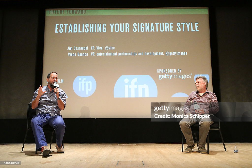 Independent Film Week In NYC - 'Establishing A Signature Style' Panel With VICE And Getty Images