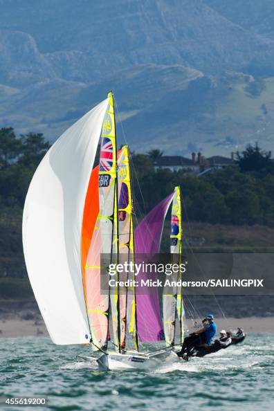 49er - GBR10 - John PINK / Stuart BITHELL in action during Day 6 of ...