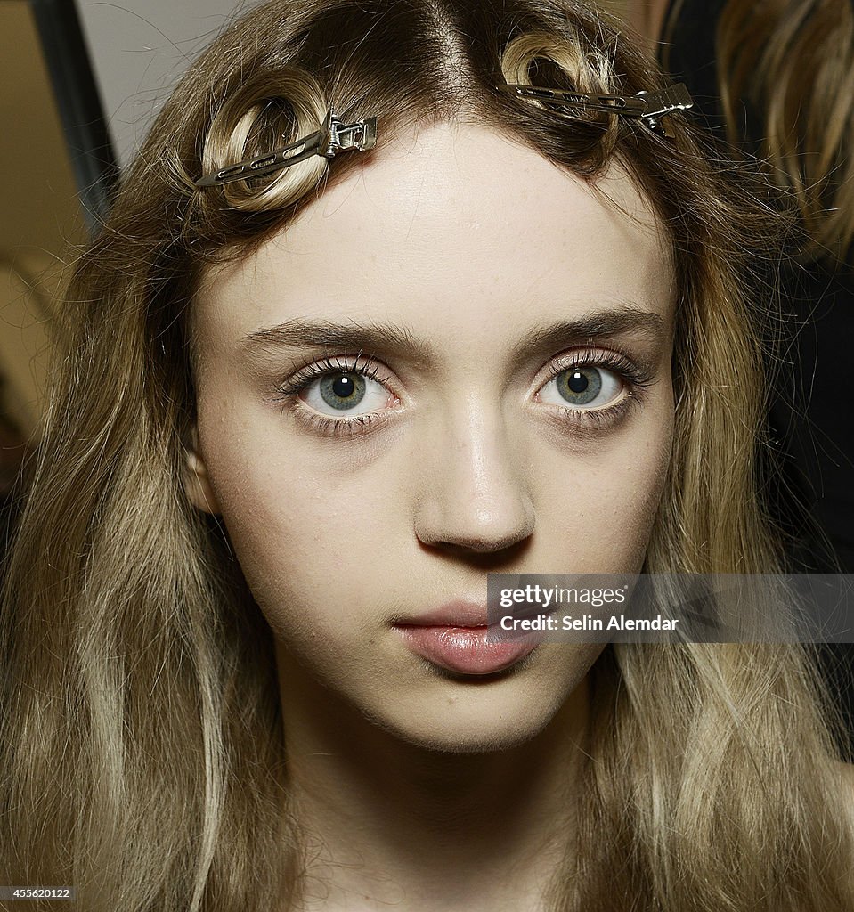 Fausto Puglisi - Backstage - Milan Fashion Week Womenswear Spring/Summer 2015