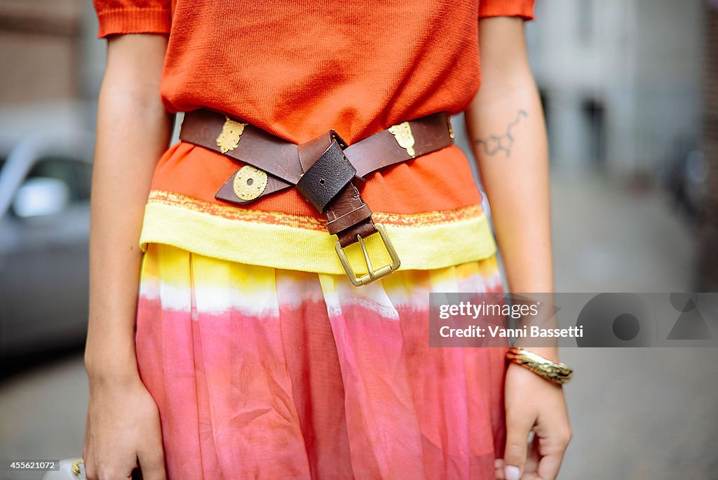 Street Style - Day 1 - Milan Fashion Week Womenswear Spring/Summer 2015