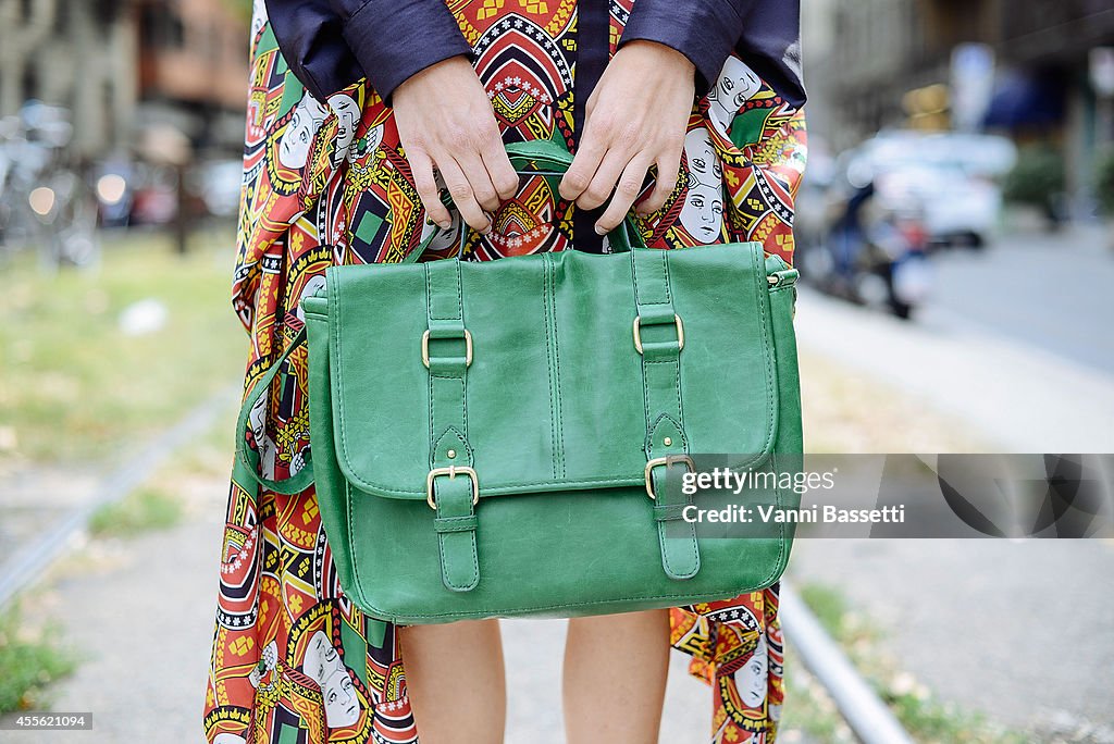Street Style - Day 1 - Milan Fashion Week Womenswear Spring/Summer 2015