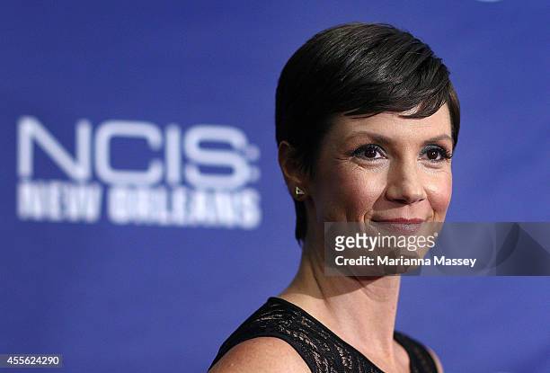 Zoe McLellan attends the screening of "NCIS: New Orleans" at the National WWII Museum on September 17, 2014 in New Orleans, Louisiana.