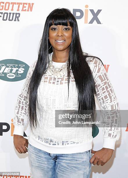 Cicely Evans attends "Forgotten Four: The Integration Of Pro Football" at The New York Times Center on September 17, 2014 in New York City.