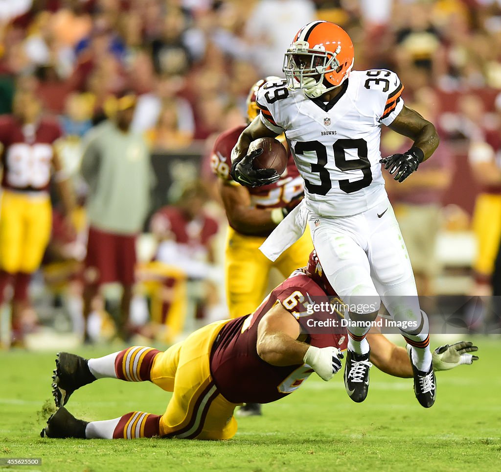 Cleveland Browns v Washington Redskins 8-18-2014