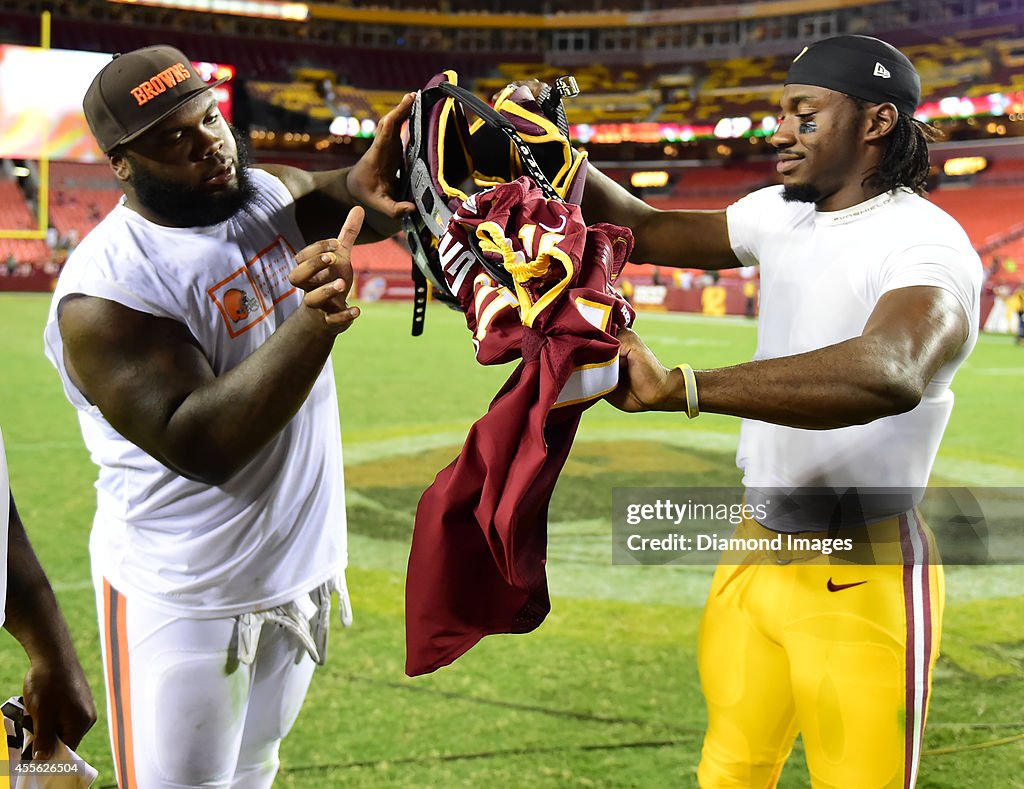 Cleveland Browns v Washington Redskins 8-18-2014