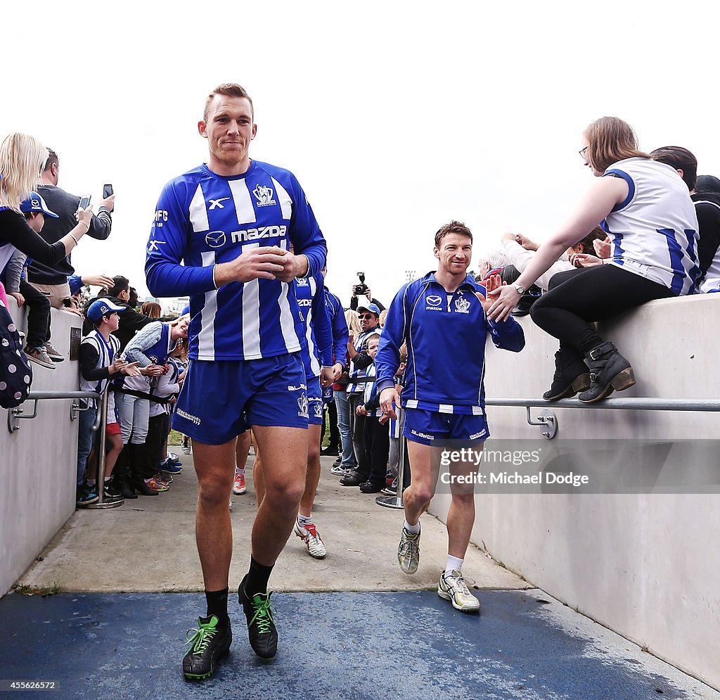 North Melbourne Kangaroos Training Session