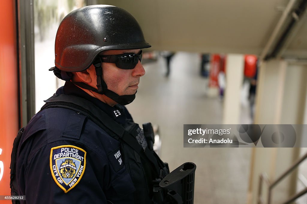 New York Police Department tightens security measures against ISIL threat