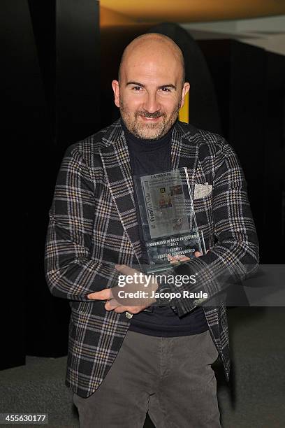 Donato Carrisi attends Day 3 of the 23rd Courmayeur Noir In Festival on December 12, 2013 in Courmayeur, Italy.