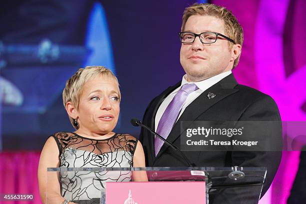 Jen Arnold and Bill Klein attend the 2014 Angels In Adoption Gala at the Ronald Reagan Building and International Trade Center on September 17, 2014...