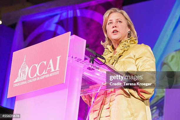 Sen. Mary Landrieu attends the 2014 Angels In Adoption Gala at the Ronald Reagan Building and International Trade Center on September 17, 2014 in...