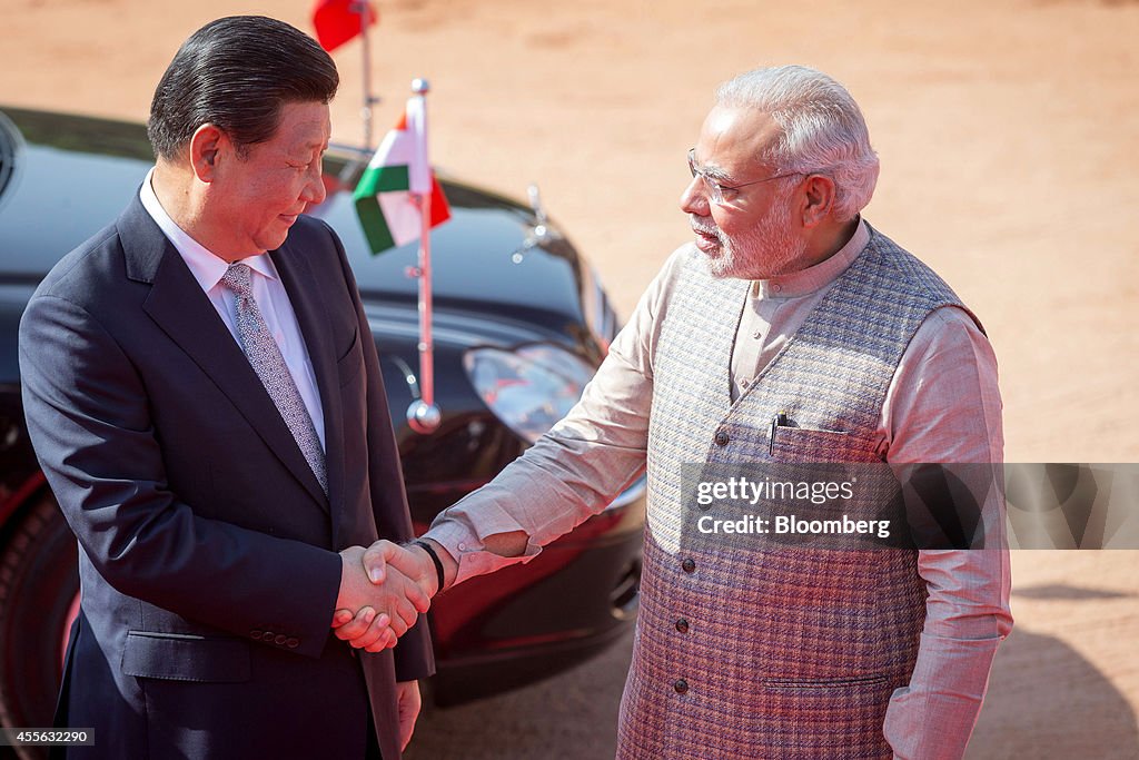 Chinese President Xi In India As Economy Tops Agenda