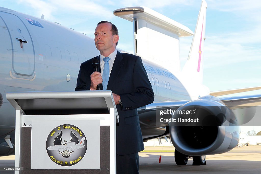 Tony Abbott Bids Farewell To Australian Forces Heading To Middle East