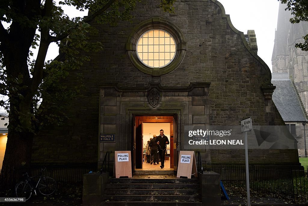 BRITAIN-SCOTLAND-INDEPENDENCE-VOTE