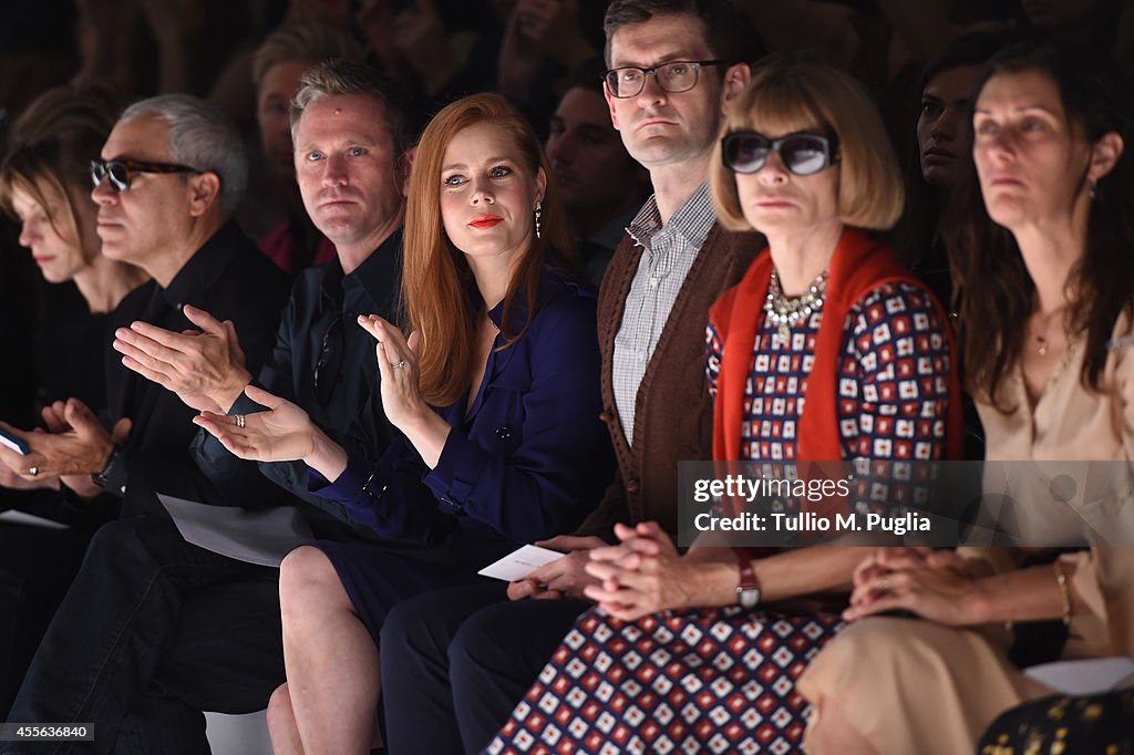 Max Mara - Front Row - Milan Fashion Week Womenswear Spring/Summer 2015