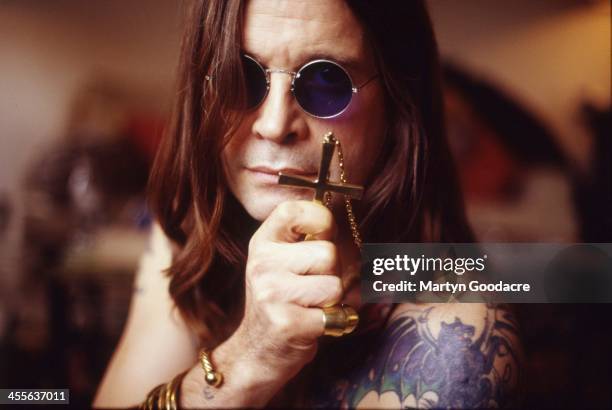 Ozzy Osbourne, portrait, London , United Kingdom, 1991.