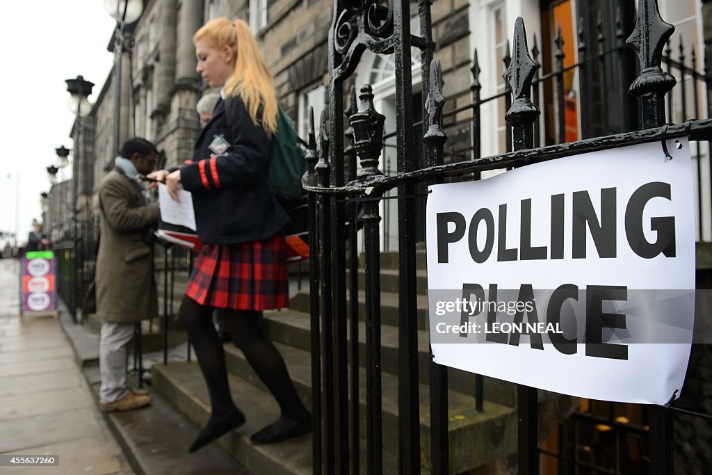 BRITAIN-SCOTLAND-INDEPENDENCE-VOTE