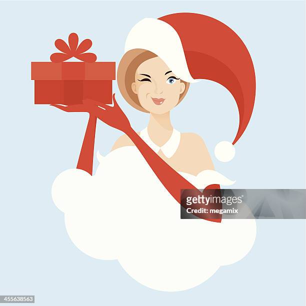 mrs. claus. - mrs claus stock illustrations