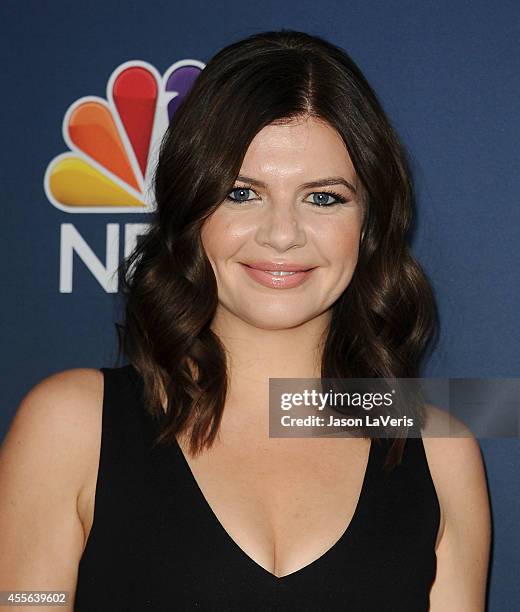 Actress Casey Wilson attends the NBC & Vanity Fair 2014 - 2015 TV season event at HYDE Sunset: Kitchen + Cocktails on September 16, 2014 in West...