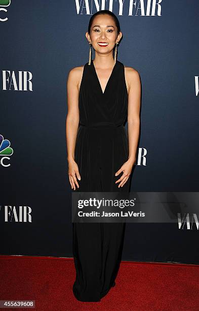 Actress Hong Chau attends the NBC & Vanity Fair 2014 - 2015 TV season event at HYDE Sunset: Kitchen + Cocktails on September 16, 2014 in West...