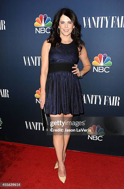 Actress Lauren Graham attends the NBC & Vanity Fair 2014 - 2015 TV season event at HYDE Sunset: Kitchen + Cocktails on September 16, 2014 in West...