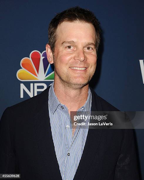 Actor Peter Krause attends the NBC & Vanity Fair 2014 - 2015 TV season event at HYDE Sunset: Kitchen + Cocktails on September 16, 2014 in West...