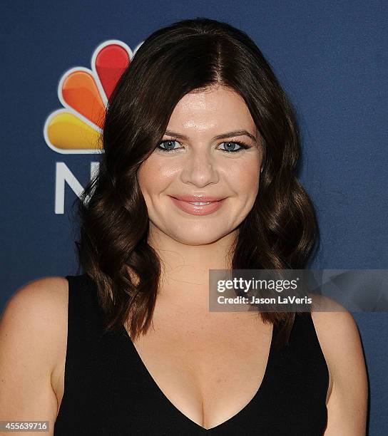 Actress Casey Wilson attends the NBC & Vanity Fair 2014 - 2015 TV season event at HYDE Sunset: Kitchen + Cocktails on September 16, 2014 in West...