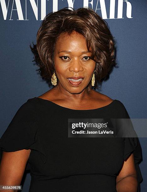 Actress Alfre Woodard attends the NBC & Vanity Fair 2014 - 2015 TV season event at HYDE Sunset: Kitchen + Cocktails on September 16, 2014 in West...