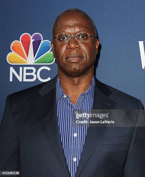 Actor Andre Braugher attends the NBC & Vanity Fair 2014 - 2015 TV season event at HYDE Sunset: Kitchen + Cocktails on September 16, 2014 in West...