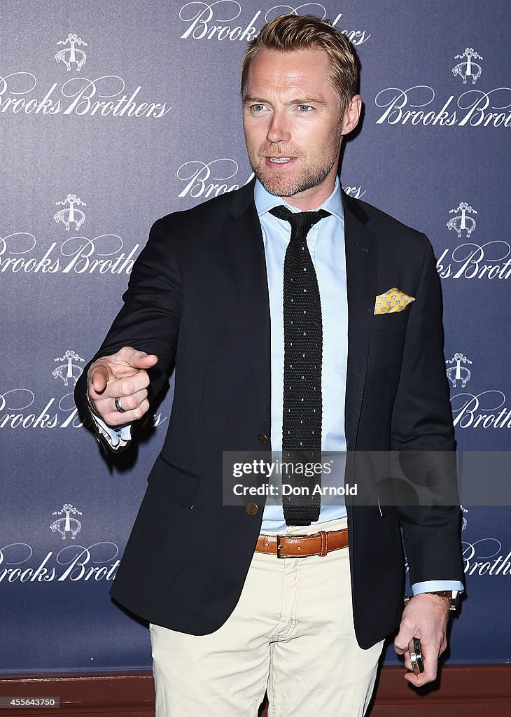 Brooks Brothers Store Opening Night - Arrivals